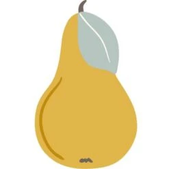 Tapis En Coton Poire (85 X 140 Cm)