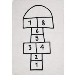 Tapis Marelle Back To School (120 X 170 Cm)