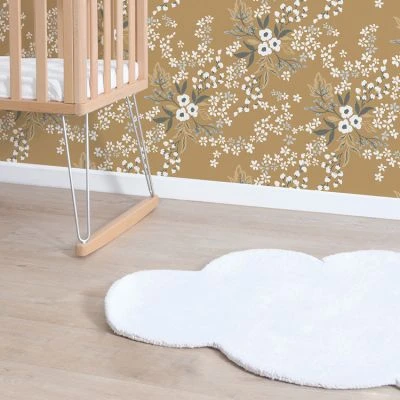 Tapis Nuage En Coton Blanc (67 X 100 Cm) 3 Tapis Nuage En Coton Blanc (67 X 100 Cm) – Image 3