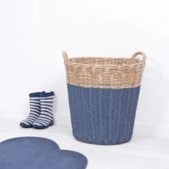 Tapis Nuage En Coton Bleu Foncé (67 X 100 Cm) 9 Tapis Nuage En Coton Bleu Foncé (67 X 100 Cm) -Lilipinso Déco Soldes Boutique tapis nuage en coton bleu fonce 67 x 100 cm 5