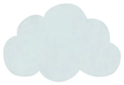 Tapis Nuage En Coton Mint Turquoise