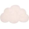 Tapis Nuage En Coton Rose Clair (67 X 100 Cm)