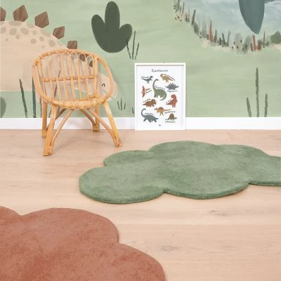 Tapis Nuage En Coton Terracotta (67 X 100 Cm) 6 Tapis Nuage En Coton Terracotta (67 X 100 Cm) – Image 6