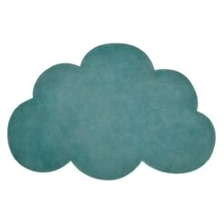 Tapis Nuage En Coton Vert émeraude