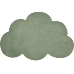 Tapis Nuage Vert Kale Green (67 X 100 Cm)