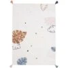 Tapis Rectangulaire En Coton Monsteras (120 X 170 Cm)