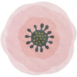 Tapis Rond Wonderland Anémone (100 Cm)