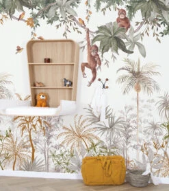 Papier Peint Utan Lilipinso (50cm X 10m) -Lilipinso Déco Soldes Boutique utan papier peint panoramique les singes 2 1