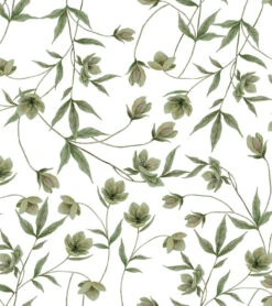 Papier Peint Wellington Lilipinso (50cm X 10m) -Lilipinso Déco Soldes Boutique wellington papier peint enfant motif fleurs hellebore 3