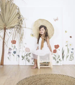 Stickers Muraux Fleurs Lilipinso -Lilipinso Déco Soldes Boutique wildflowers stickers muraux grandes fleurs des champs 1