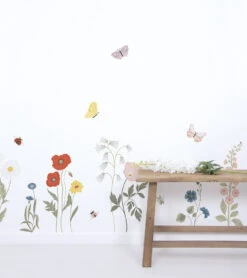 Stickers Muraux Fleurs Lilipinso -Lilipinso Déco Soldes Boutique wildflowers stickers muraux grandes fleurs des champs 2