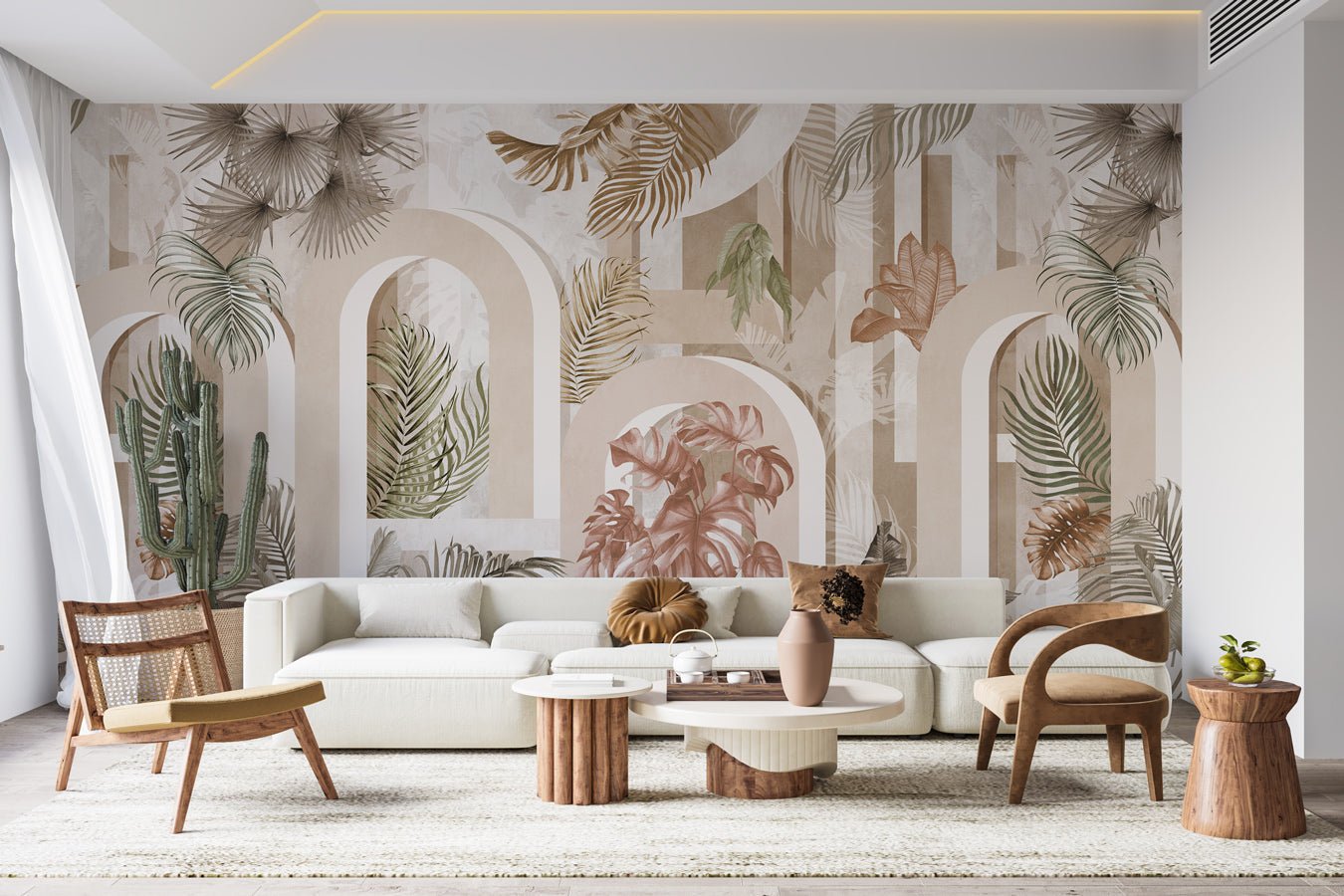 Lilipinso Déco Soldes Boutique -Lilipinso Déco Soldes Boutique PAPIER PEINT ARCHE VEGETAL MURALCONCEPT 605261